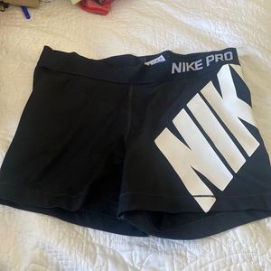 black nike pros